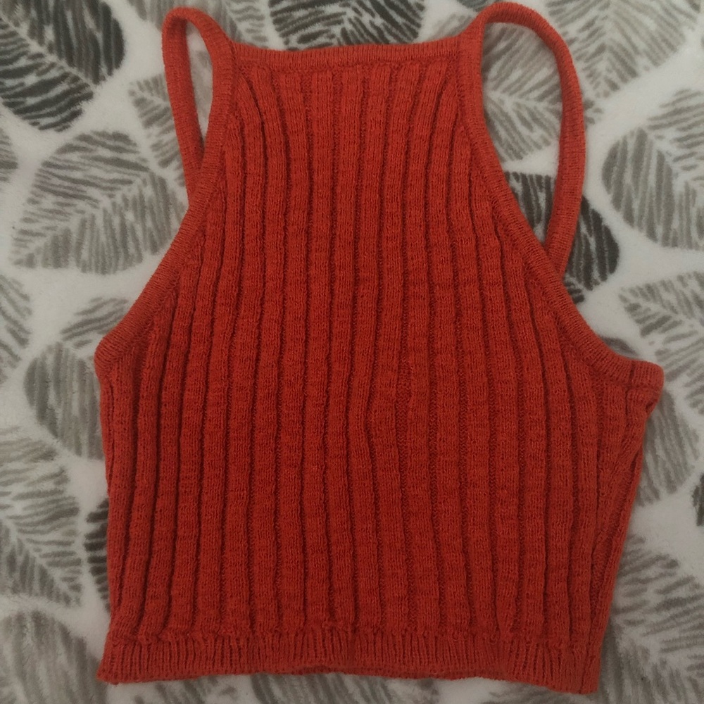 Forever 21 orange tank top